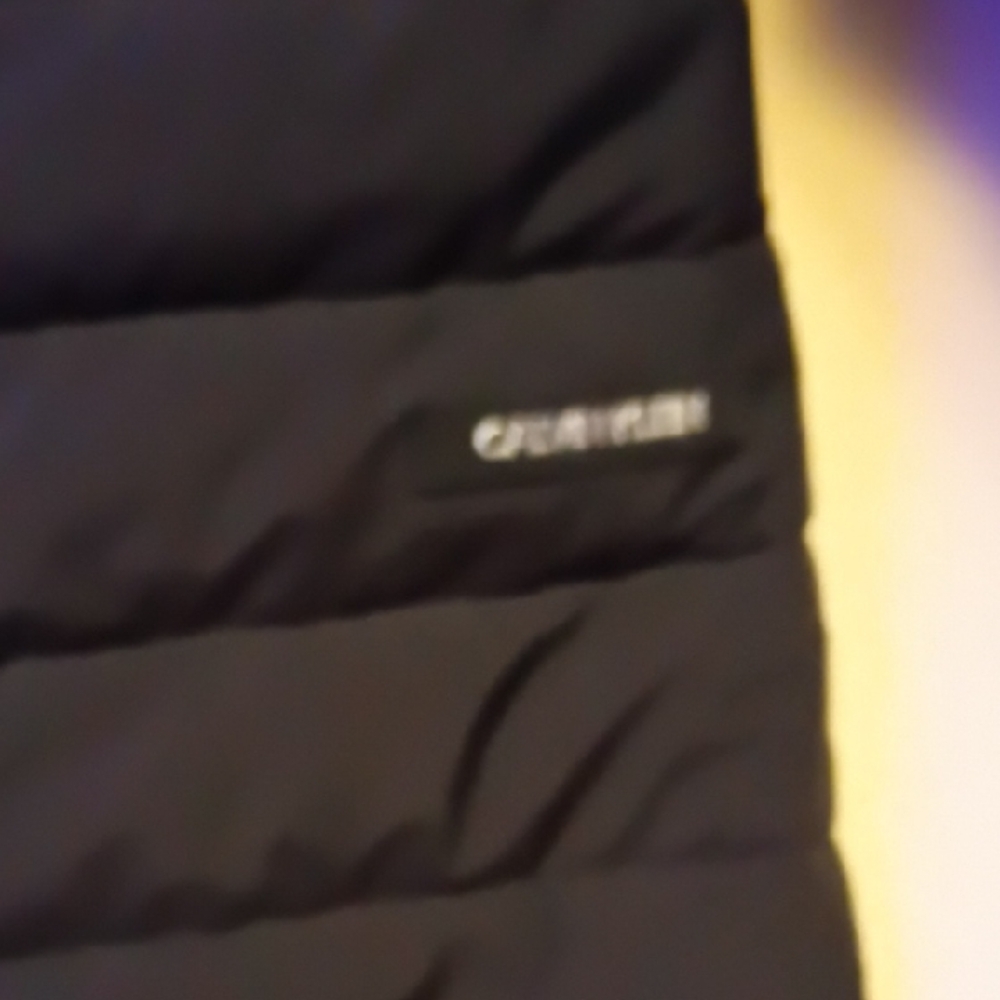 Calvin Klein Quilted Black Jacket